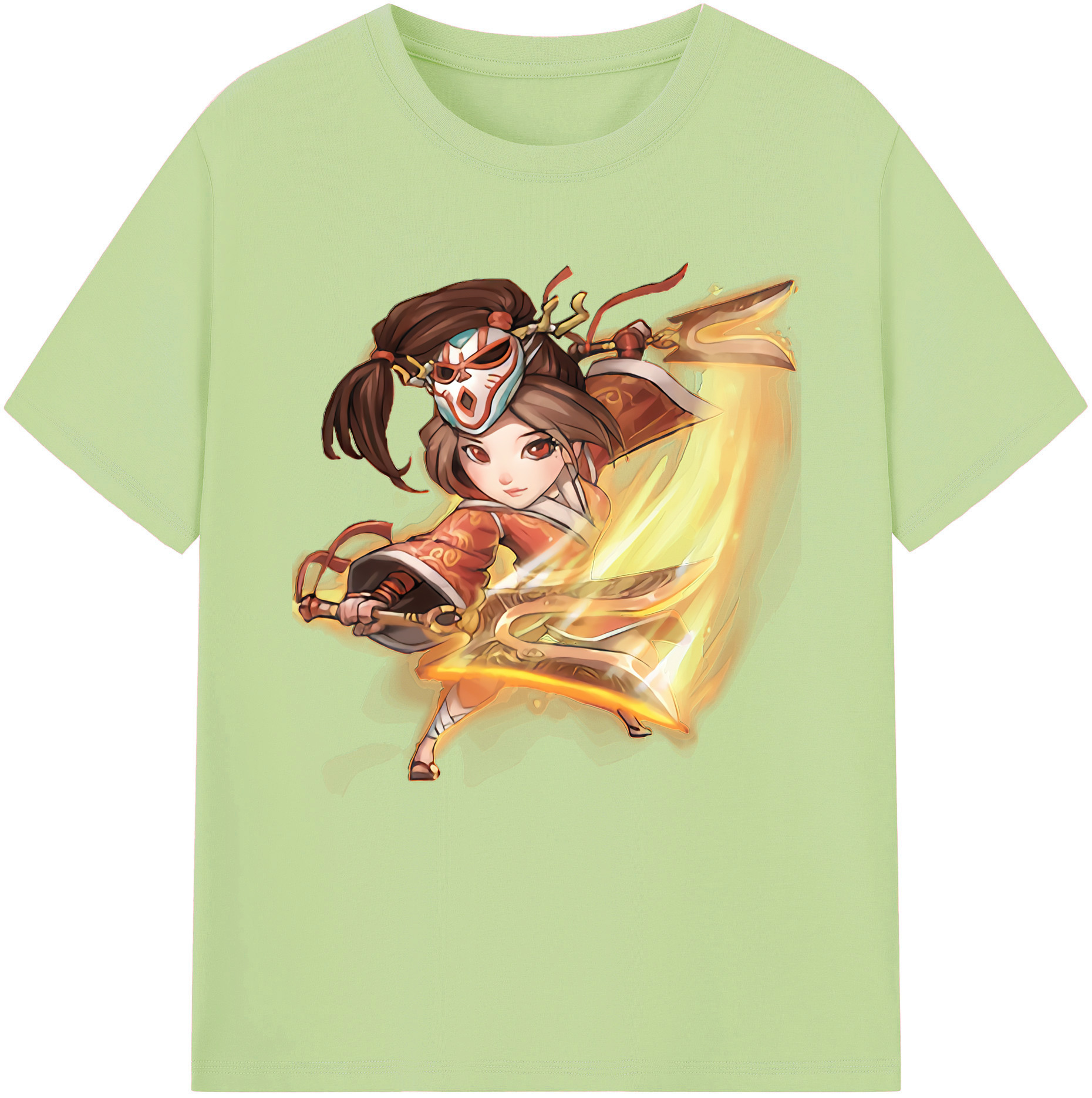 リーグ・オブ・レジェンド League of Legends LOL 綿100％半袖Tシャツ（フロントプリント）